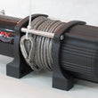 Load image into Gallery viewer, TrailFX ATV/UTV Mount 250A Elect 4500 Lb Cap 15/64x40 Ft Synth Rope Alum Hawse Fairlead WS45B - Side View