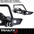 Load image into Gallery viewer, TrailFX Accomdts TrailFX 3 In LED Cube Lights And Skd Plte Sld Spratly BR002T - Front View