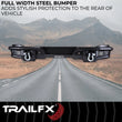 Load image into Gallery viewer, TrailFX Accommodates TrailFX 3 Inch Flush Mount LED Cube Lights Sold Separately BR004T - Rear View