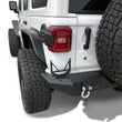 Load image into Gallery viewer, TrailFX Accomodates TrailFX 3 Inch Flush Mount LED Cube Lights Sold Seperately JL06T - Rear View