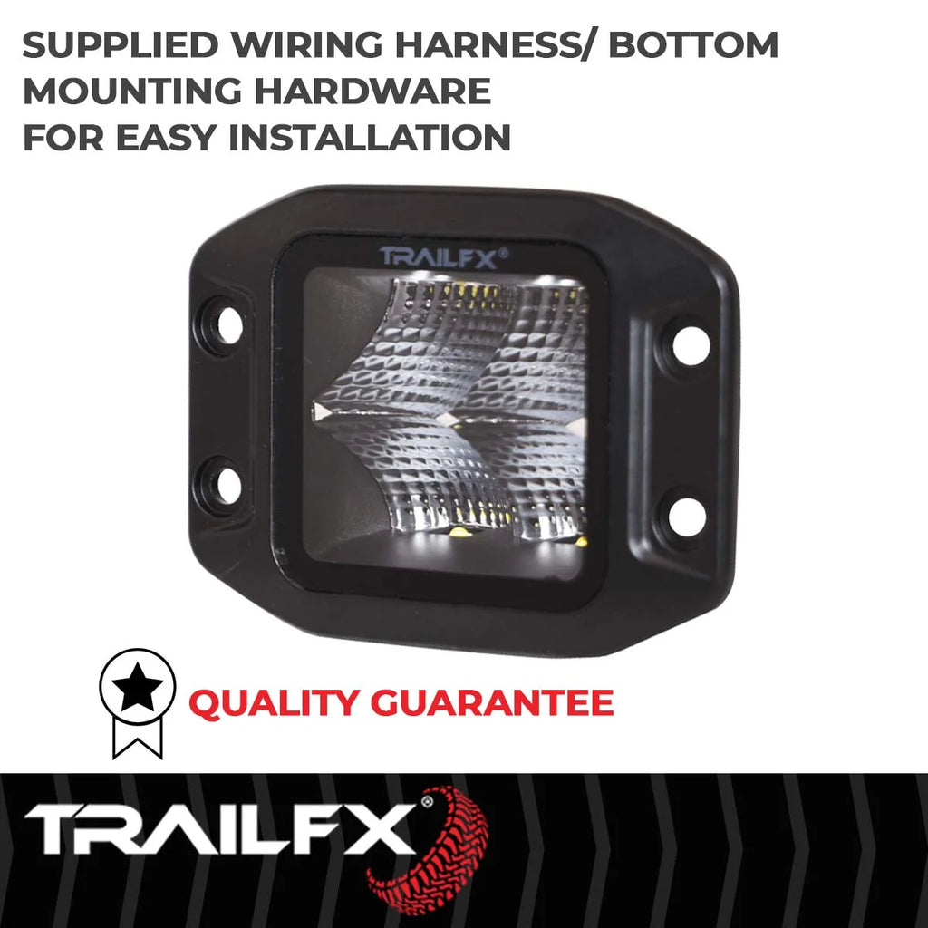 TrailFX Black Die-Cast Aluminum Housing 2X2CFFMB - Additional View 6