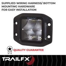 Load image into Gallery viewer, TrailFX Black Die-Cast Aluminum Housing 2X2CFFMB - Additional View 6