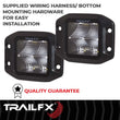 Load image into Gallery viewer, TrailFX Black Die-Cast Aluminum Housing 2X2CFFMBPR - Additional View 6