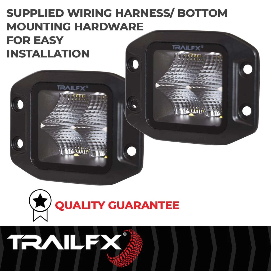 TrailFX Black Die-Cast Aluminum Housing 2X2CFFMBPR - Additional View 6