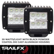 Load image into Gallery viewer, TrailFX Black Die-Cast Aluminum Housing 3X2CFPR - Installation View