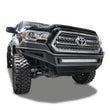 Load image into Gallery viewer, TrailFX Black Titanium Powder Coated Steel FPRB001TI - Front View