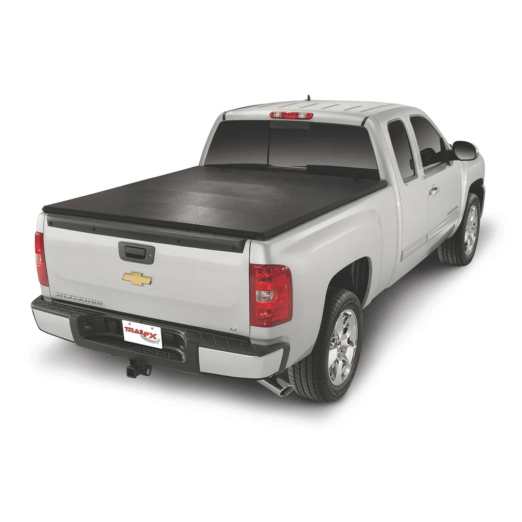 TrailFX Black Vinyl With Aluminum Rails TFX4008 - Back View