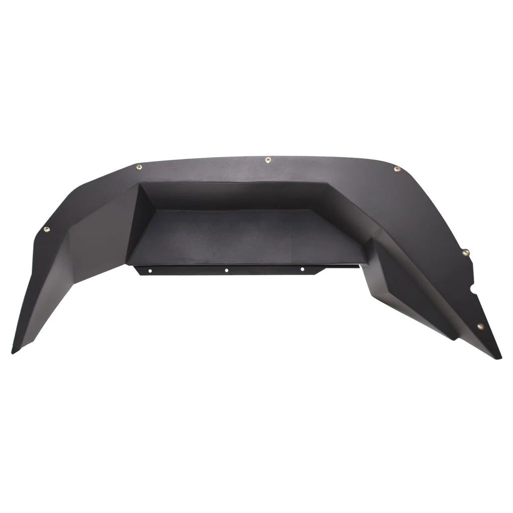 TrailFX Black powder coated aluminum construction. Set of 2. Includes mounting hardware. JL010RI - Side View
