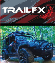 Load image into Gallery viewer, TrailFX Crsovr Dep Ang Low Profil Sgl Lid Dia Trd Brit Alum 69x19.25x17.5 W/Rail On Lid 121691CR - Side View