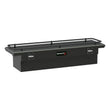 Load image into Gallery viewer, TrailFX Crsovr Low Profile Sgl Lid Dia Tread Mat Black Alum 69x19.25x13.5 W/Rail On Lid 120693CR - Package Contents