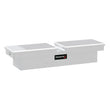Load image into Gallery viewer, TrailFX Crsovr Std Dia Tread Bright Pol Alum 69x19.25x13.5 8.8 Cubic Ft Cap W/Tray 140701 - Package Contents