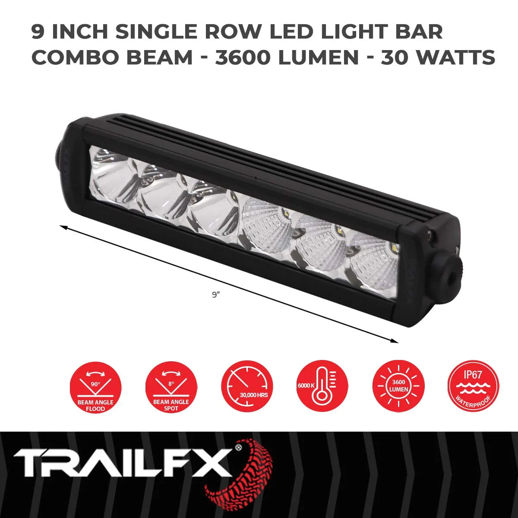 TrailFX Die-Cast Aluminum Housing 9SRSCM - Side View