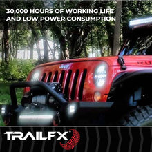 Load image into Gallery viewer, TrailFX Die-Cast Aluminum Housing 9SRSCM - Back View