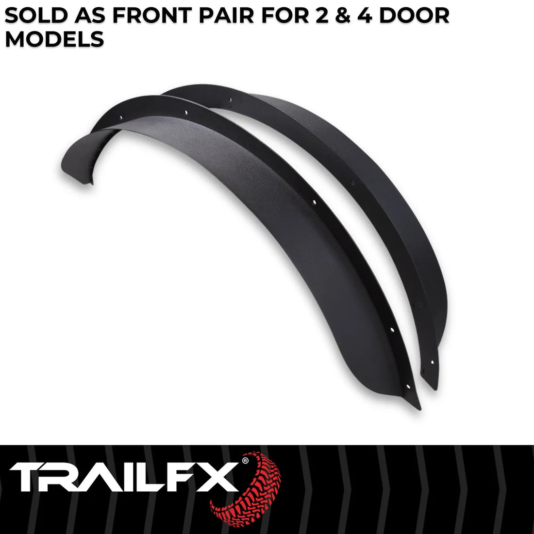 TrailFX Fender Flare BR005T - Back View