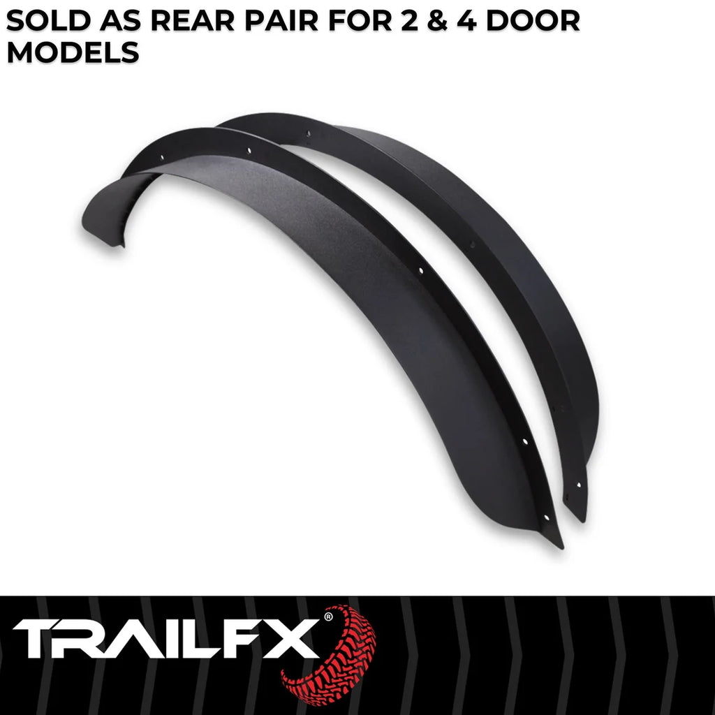 TrailFX Fender Flare BR006T - Back View