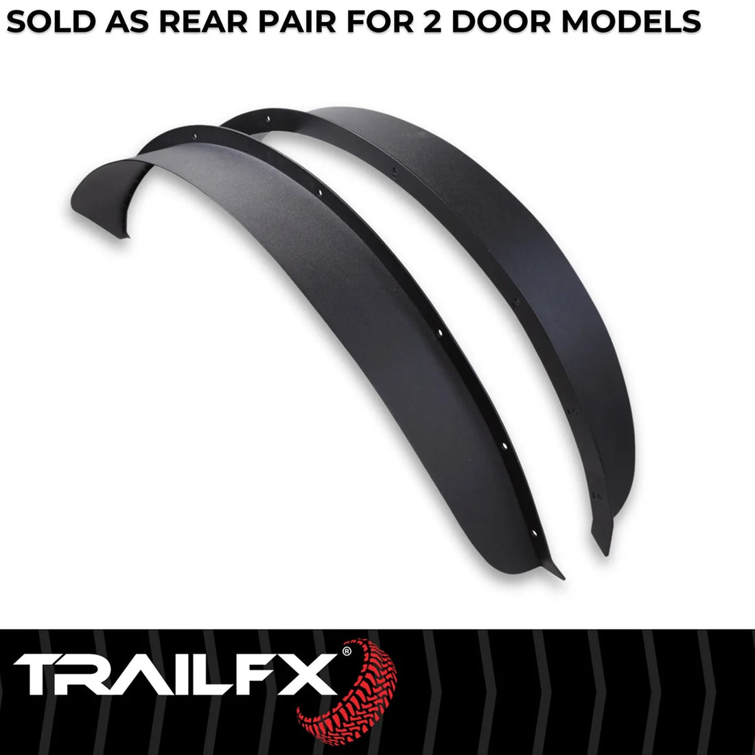TrailFX Fender Flare BR013T - Rear View