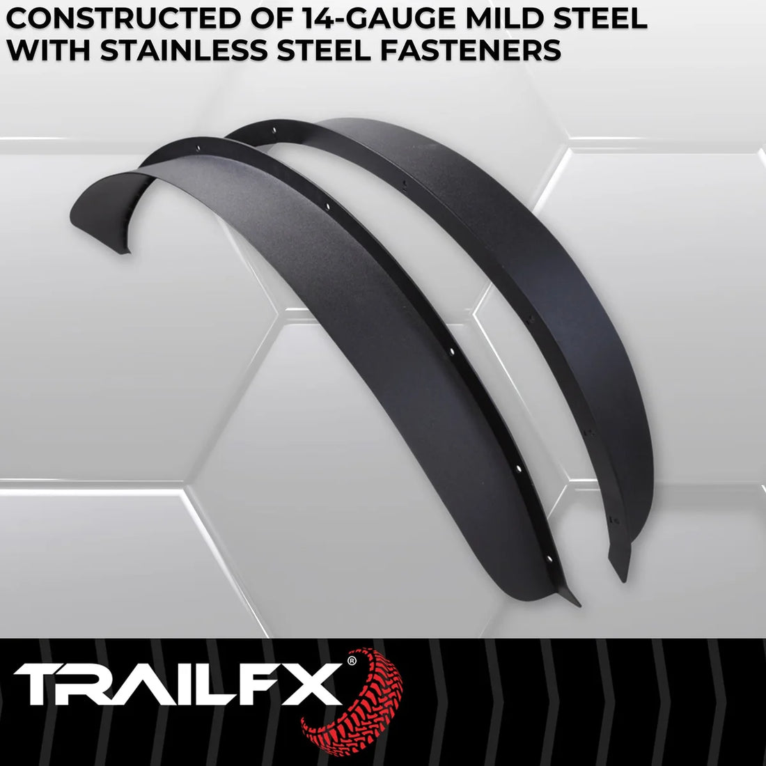 TrailFX Fender Flare BR013T - Rear View