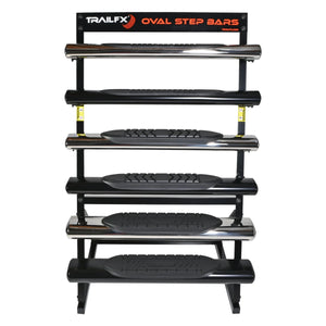 TrailFX Floor Display For 4/5/6 Inch Oval Side Bar Samples (Included) WD1000SBO2 - Main Product View