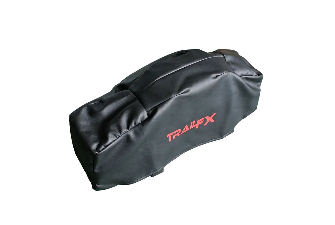 TrailFX For Trail FX Winches W08B/ W10B/ W12B Orange With Trail FX Logo WA016 - Installation View