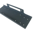 Load image into Gallery viewer, TrailFX For Winches Upd To 12000 Pounds Flat Fixed Mount Textured Powder Coated Black WA017 - Back View