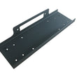 Load image into Gallery viewer, TrailFX For Winches Upd To 12000 Pounds Flat Fixed Mount Textured Powder Coated Black WA017 - Installation View
