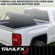 Load image into Gallery viewer, TrailFX Hard Tri Fold Low Profile Lockable Using Tailgate Handle Lock Fiber Reinforced TFX3524 - Additional View 8