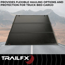 Load image into Gallery viewer, TrailFX Hard Tri Fold Low Profile Lockable Using Tailgate Handle Lock Fiber Reinforced TFX5527 - Additional View 6