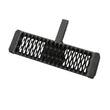 Load image into Gallery viewer, TrailFX Hitch Mount 2 In Receivers Flat Step Stationary Pwdr Ctd Titanium Black Alum AHS001B - Main Product View