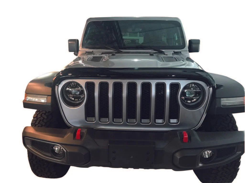 TrailFX Hood Deflector 8713H - Side View