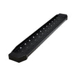 Load image into Gallery viewer, TrailFX Mounts Under Rear Bumper Solid Surface W/Non-Slip Tread 60x6.5 Black Mild Steel FBV01B - Side View