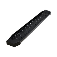 Load image into Gallery viewer, TrailFX Mounts Under Rear Bumper Solid Surface W/Non-Slip Tread 60x6.5 Black Mild Steel FBV01B - Side View