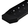 Load image into Gallery viewer, TrailFX Mounts Under Rear Bumper Solid Surface W/Non-Slip Tread 60x6.5 Black Mild Steel FBV01B - Back View