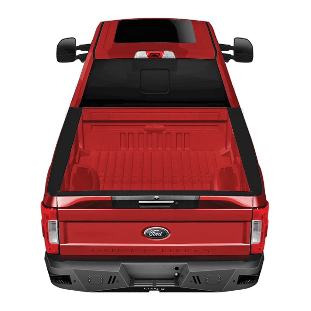 TrailFX One Piece Design Direct Fit Mounting Hardware Included Without D-Ring Mount Comp RHDB006TI - Rear View