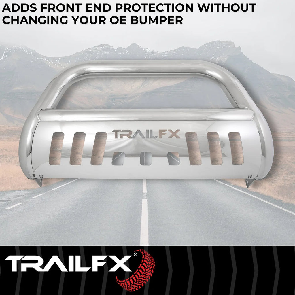 TrailFX Pol Stainless Steel 3 In Dia W/Skid Plate B0033S - Additional View 8