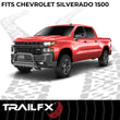 Load image into Gallery viewer, TrailFX Powder Coated Black Steel 3 In Dia With Skid Plate With Holes For Optional Light B0036B - Additional View 5