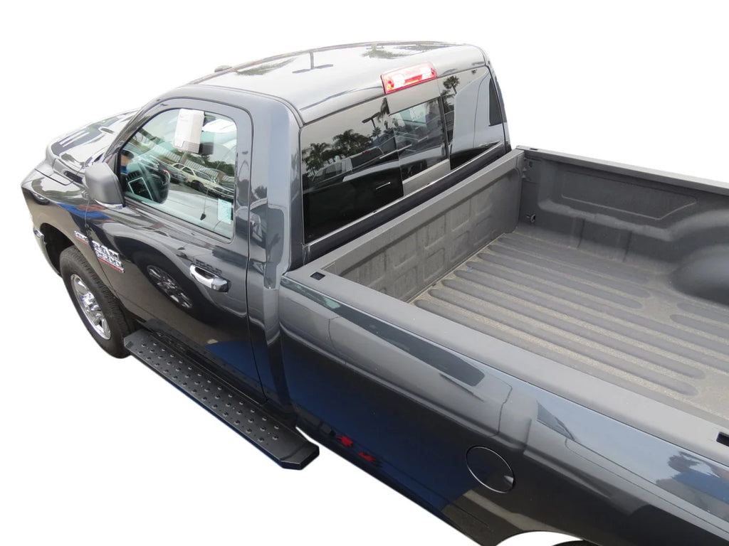 TrailFX Powder Coated Black Steel Unlighted Rocker Panel Mount 300 Pound Capacity RBW09B - Main Product View