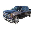 Load image into Gallery viewer, TrailFX Powder Coated Black Steel Unlighted Rocker Panel Mount W/O Logo 300 Lb Cap RBW03B - Main Product View