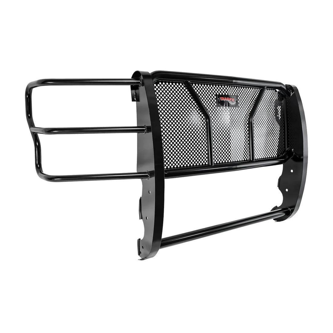 TrailFX Powder Coated Black Steel With Brush Guard Without Skid Plate Without Step Plate E0511B - Side View