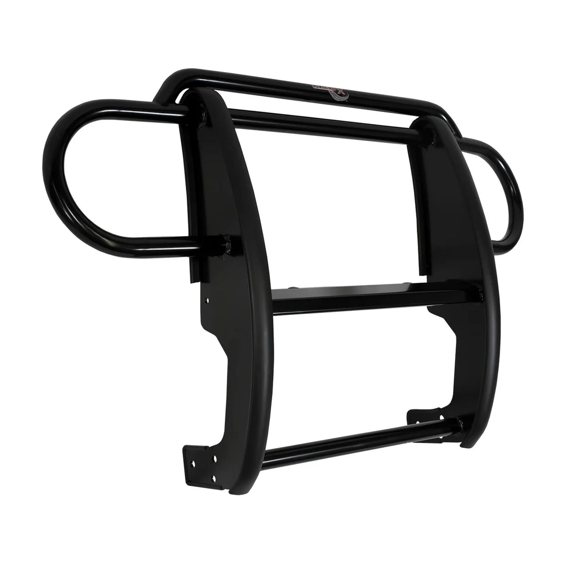 TrailFX Powder Coated Gloss Black Steel W/Brush Guard W/O Skid Plate W/O Step Plate E0004B - Side View