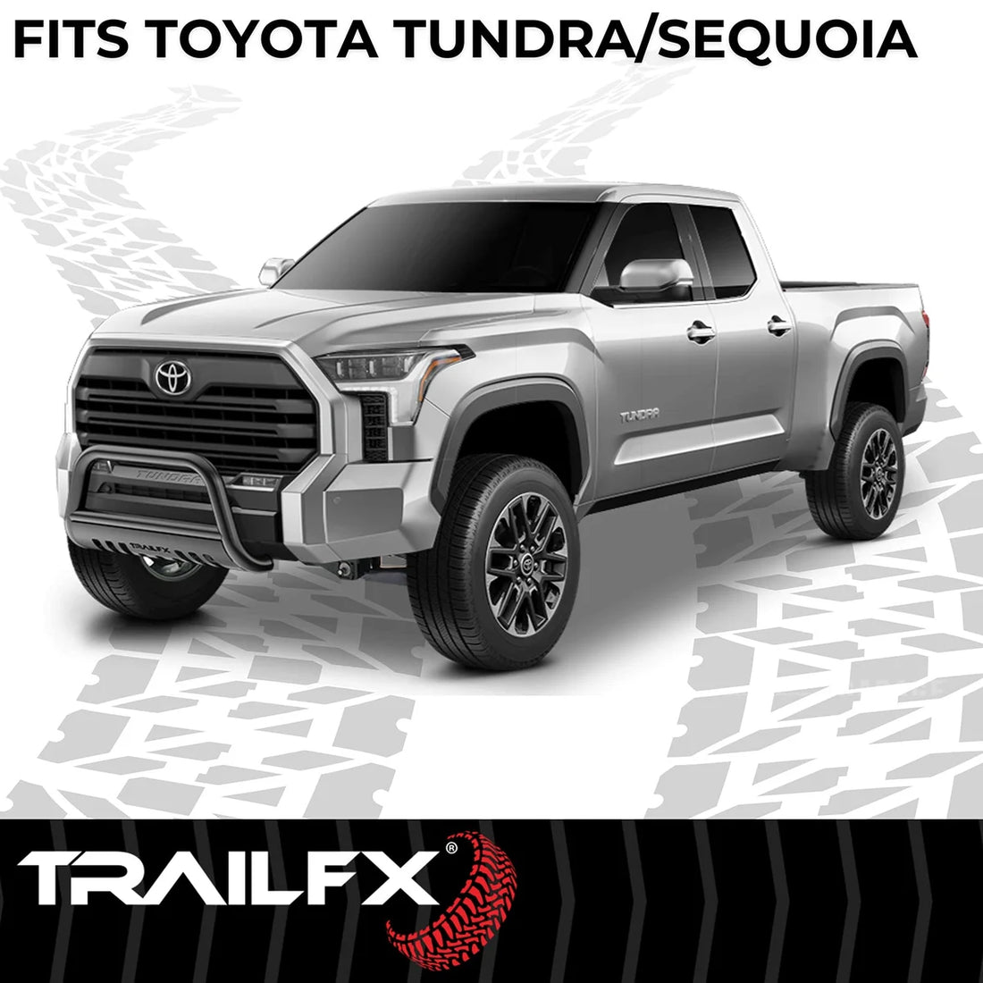 TrailFX Pwdr Ctd Black Steel 3 In Dia W/Skid Plate B0015B - Additional View 5