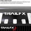 Load image into Gallery viewer, TrailFX Pwdr Ctd Black Steel 3 In Dia W/Skid Plate B0028B - Installation View