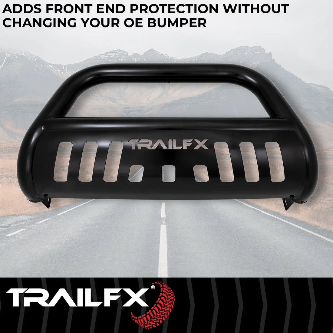 TrailFX Pwdr Ctd Black Steel 3 In Dia W/Skid Plate B0030B - Additional View 8