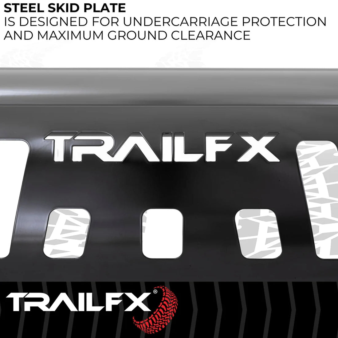 TrailFX Pwdr Ctd Black Steel 3 In Dia W/Skid Plate B0033B - Additional View 7