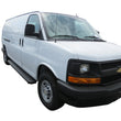 Load image into Gallery viewer, TrailFX Pwdr Ctd Black Steel Unlighted 37 In Driver/96 In Passenger Lengths 300 Lb Cap RBV01B - Main Product View
