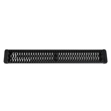 Load image into Gallery viewer, TrailFX Pwdr Ctd Titanium Black Alum Unlighted Rocker Panel Mount 250 Lb Cap 6.5x85 RBA006TI - Main Product View