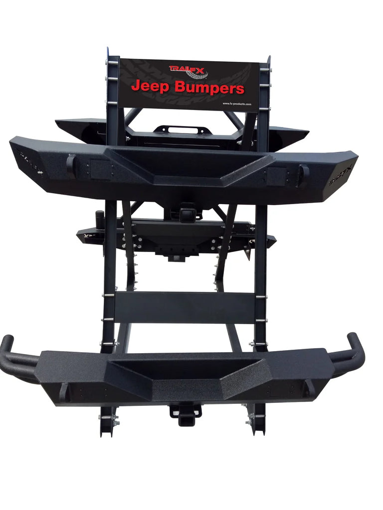 TrailFX Rack Display Holds Jeep Bumpers No Product Included QD1000JB - Main Product View