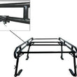 Load image into Gallery viewer, TrailFX Rack FCLR002B Powder Coated Black Steel FCRB001B - Side View