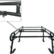 Load image into Gallery viewer, TrailFX Rack FCLR002B Powder Coated Black Steel FCRB001B - Side View