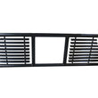 Load image into Gallery viewer, TrailFX Round Tube Louver With Rear Cab Window Cut Out Powder Coated Black Steel H0003B - Main Product View