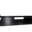 Load image into Gallery viewer, TrailFX Round Tube Louver Without Rear Cab Window Cut Out Powder Coated Black Steel H0004B - Main Product View